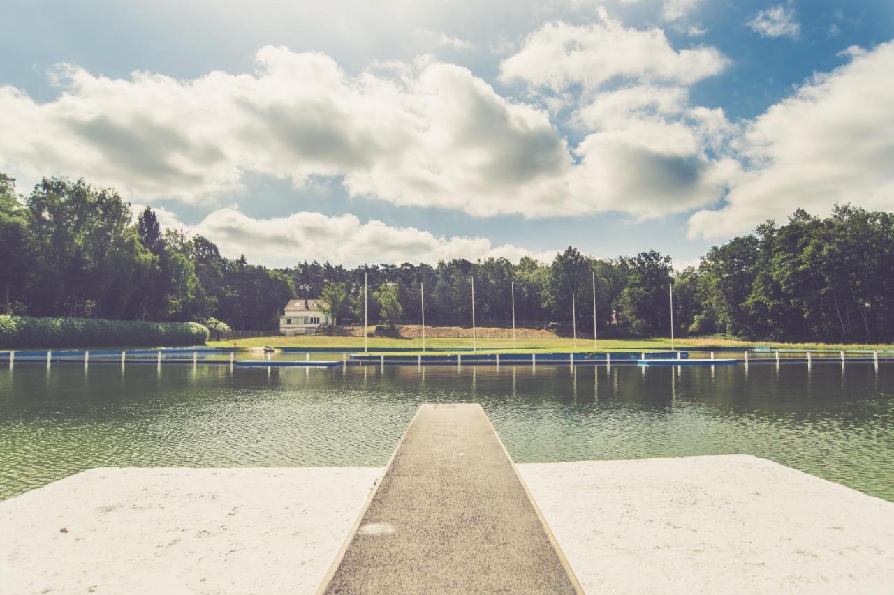 Landhuisjes Bij De Wouterbron Opglabbeek Bagian luar foto