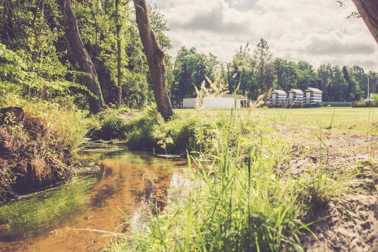 Landhuisjes Bij De Wouterbron Opglabbeek Bagian luar foto